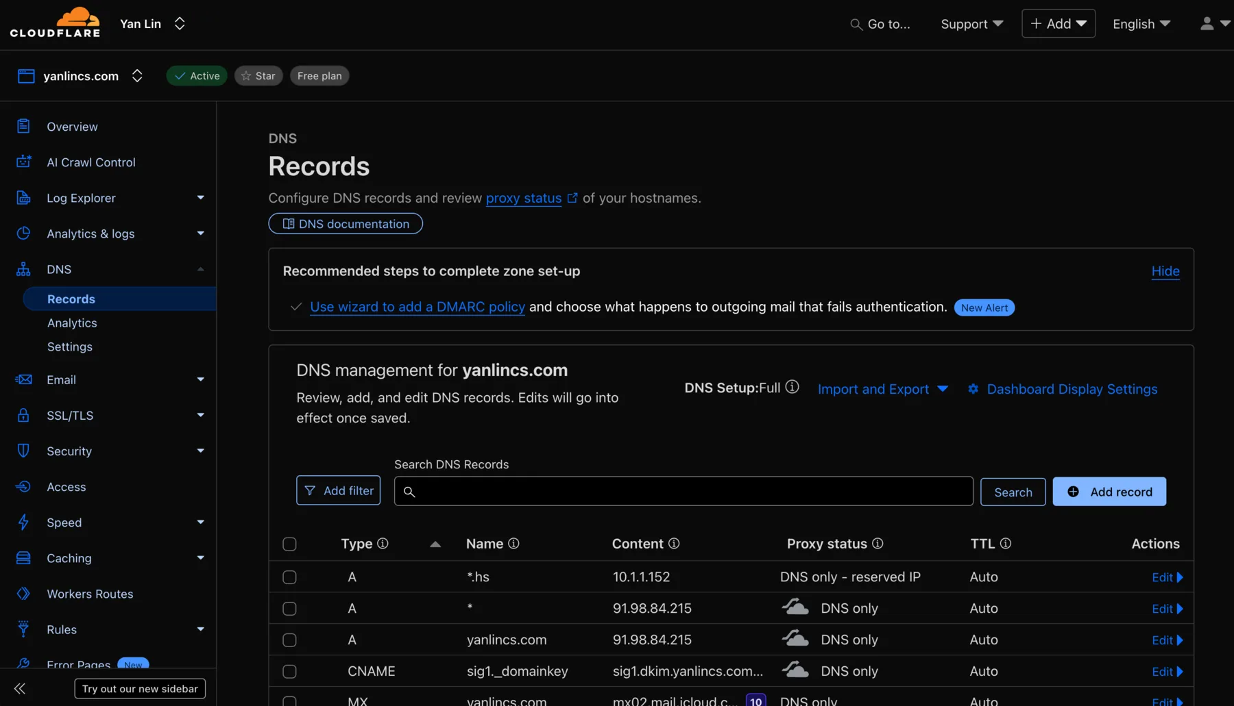 Cloudflare registrar